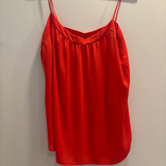 LOFT red camisole tank - Picture 1 of 5